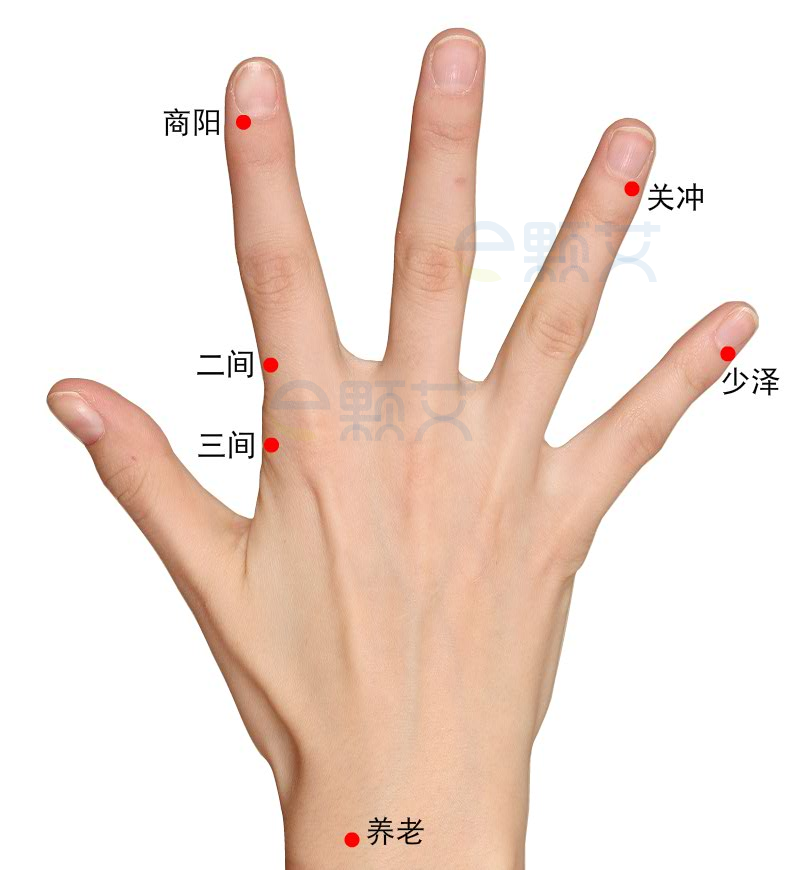 三间穴位图 艾灸取穴方法 主治病症 应用经验